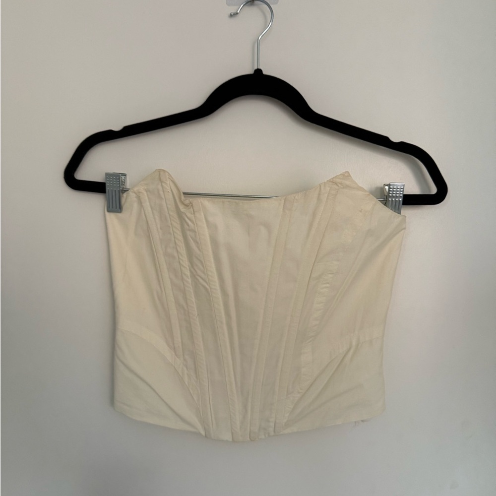 Ivory corset from Oak & Fort - NWT